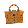 MCM Cognac Trunk Crossbody